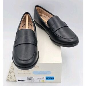 Life stride Women's Nico Slip On Casual Loafer Sz 8‎ M Black